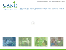 Tablet Screenshot of carishealthcare.com